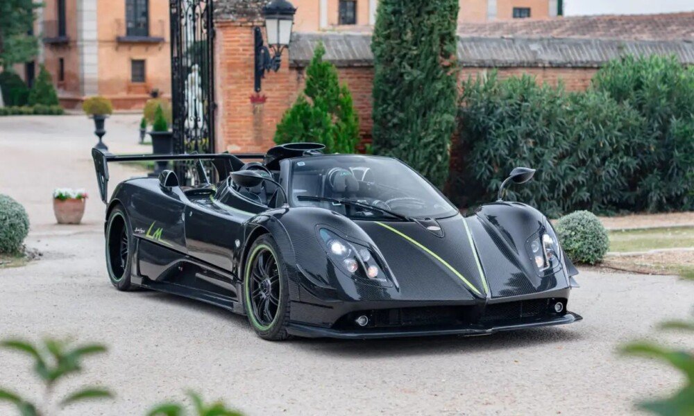 Une Pagani Zonda 760 LM Roadster unique vendue aux enchères pour 11 millions de dollars