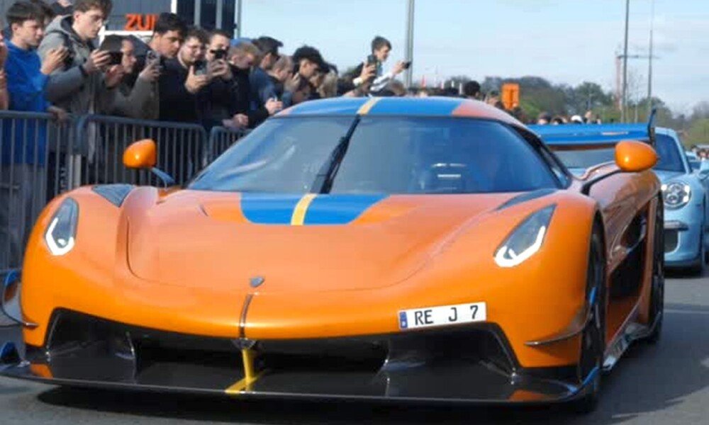 3 millions de dollars Koenigsegg Jesko est enrièrement terminé par une Porsche