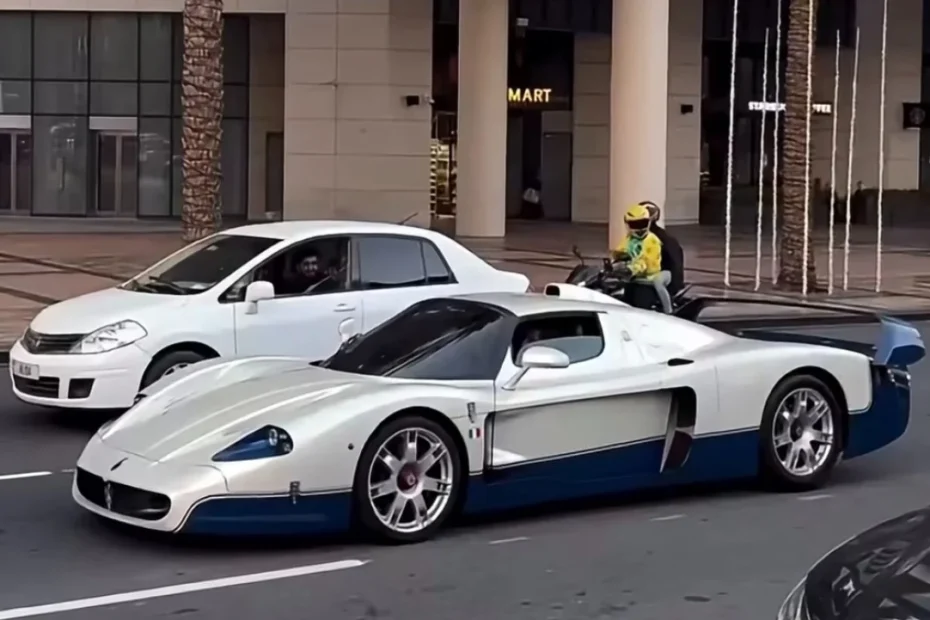 Cette Maserati MC12 à 5 millions de dollars est rare, même selon les normes de Dubaï