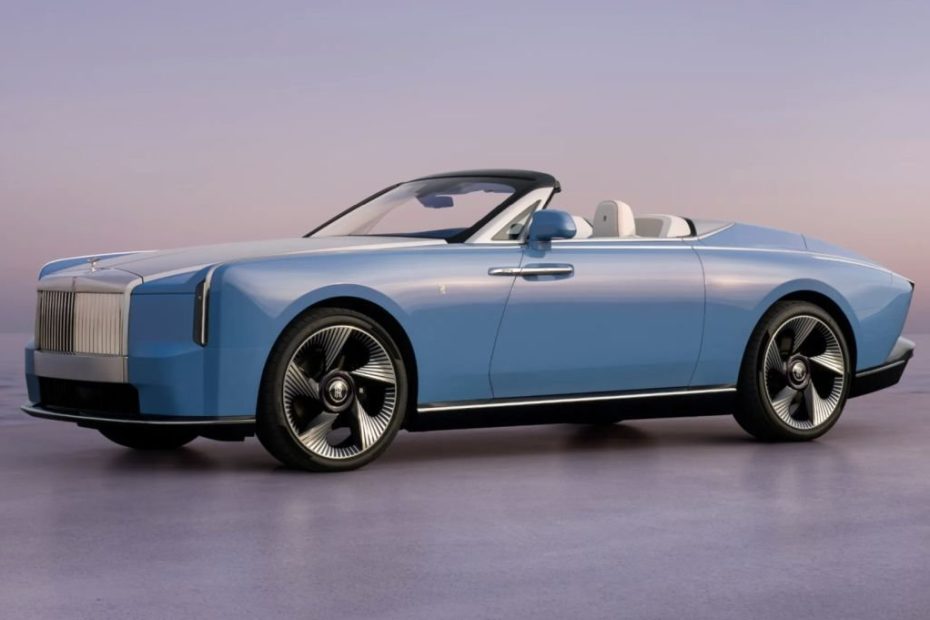 Fuite du cabriolet Rolls-Royce EV (Project Nightingale) !