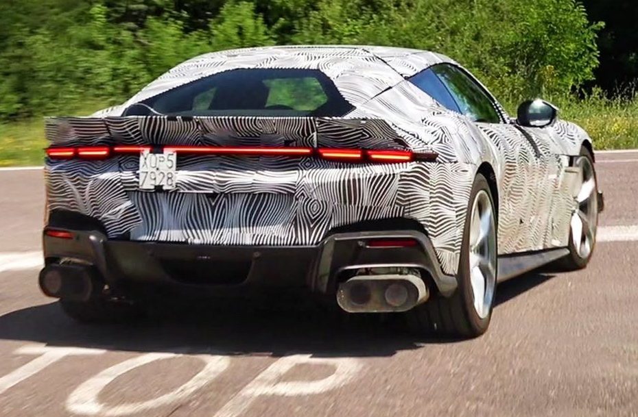 Le prototype Ferrari 12Cilindri VS repéré donnant quelques détails clés